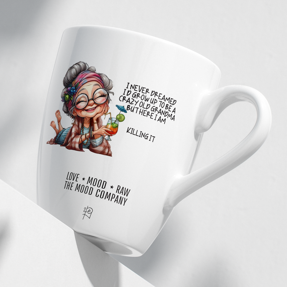 Crazy Old Grandma mug